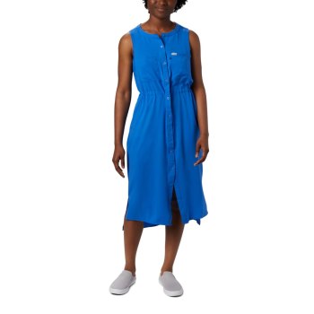 Columbia PFG Tamiami, Vestidos Azules Para Mujer | 842073-QKW